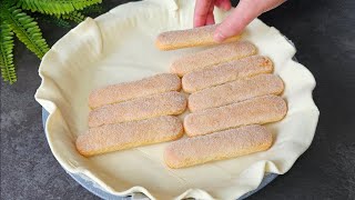 картинка: ЛУЧШИЙ десерт, который мы когда-либо ели! 😋 Готовится за 5 минут! Очень вкусный и всеми любимый!