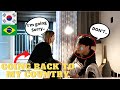 [AMWF] GOING BACK TO MY COUNTRY - Prank on Korean Boyfriend  *Cute reaction*