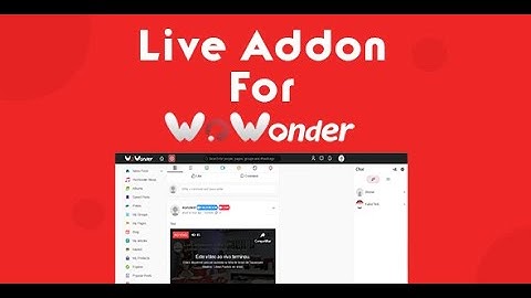 Live Stream Sharing Plugin Demo - WoWonder