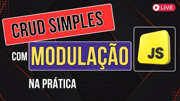 CRUD Simples com JavaScript Modular — Aprenda Import, Export e Manipulação de Dados