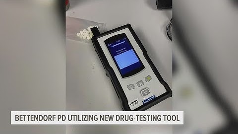 New drug detection tool in use by Bettendorf Police