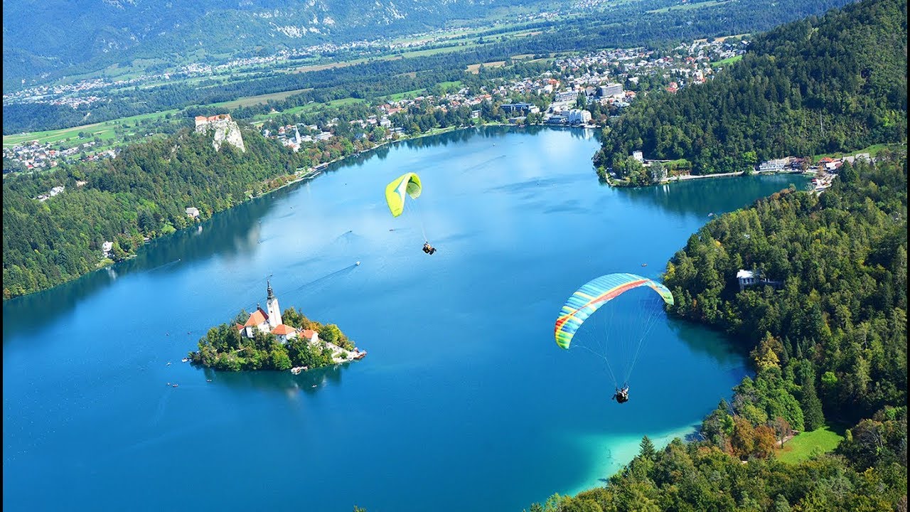 Lake Bled Tandem Paragliding by LIFE Adventures