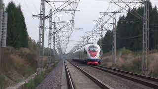 высокоскоростной полигон для поездов Ржд Санкт-Петербург-Москва
