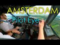 A Day in the Life as an Airline Pilot | Flight To Amsterdam with ATC communication