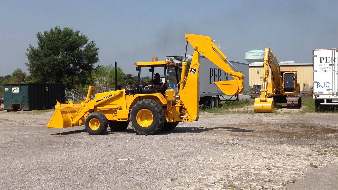 1994 John Deere 510C Backhoe. HURLEY AUCTIONSGreencastle, PA 17225