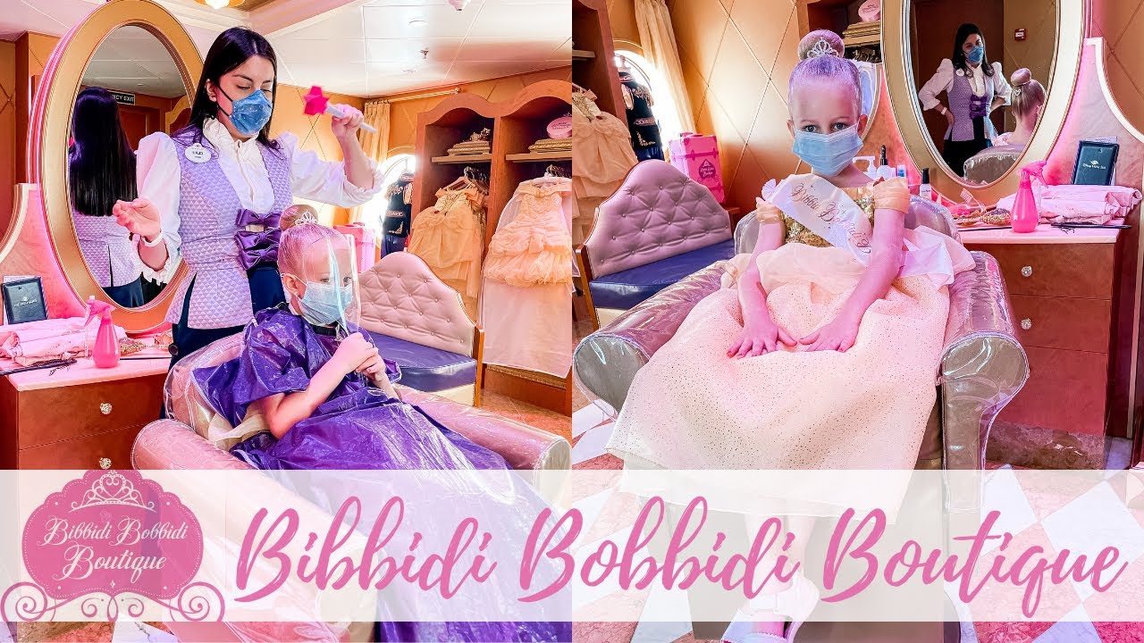 youtube bibbidi bobbidi boutique disney cruise