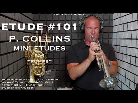 COLLINS Etude #101 from Mini Etudes for Trumpet by Phil Collins