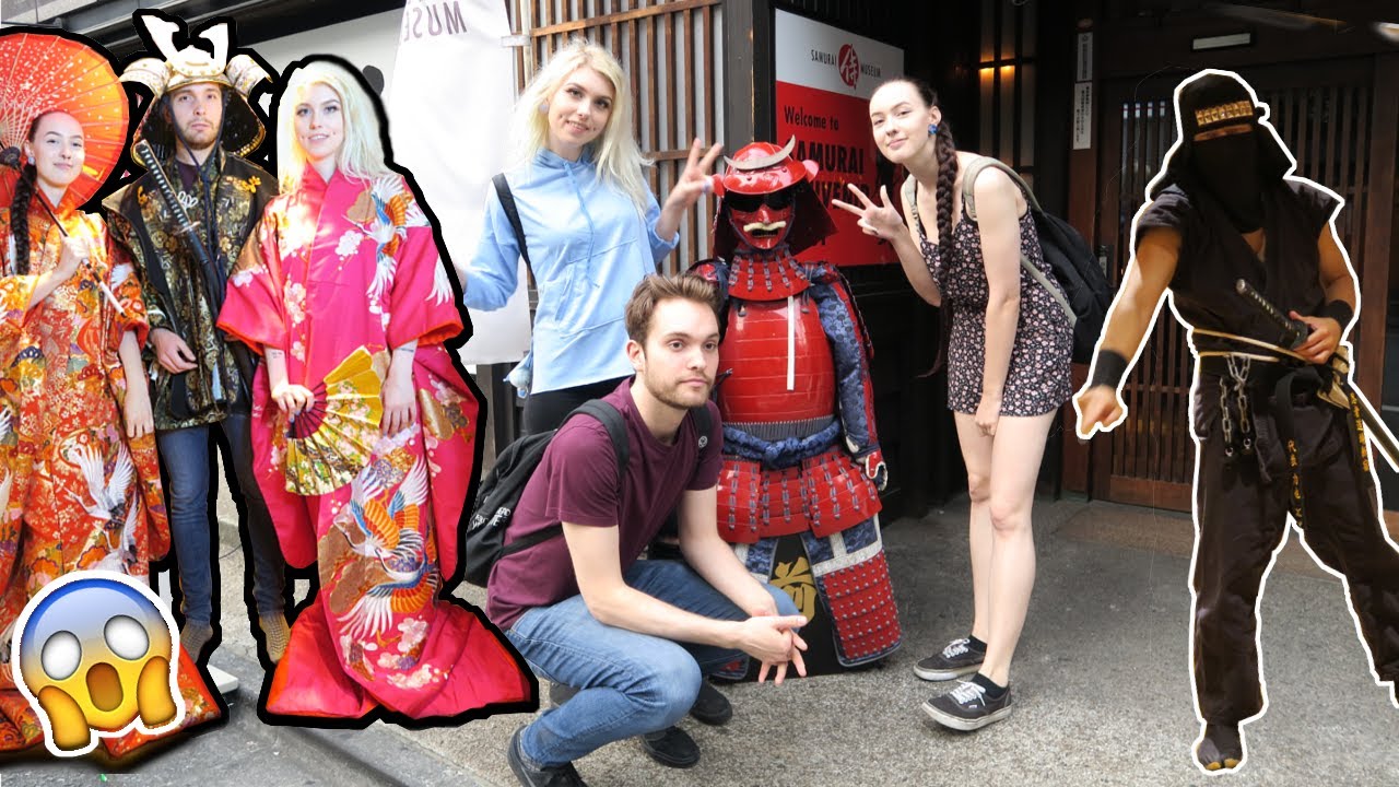 Ninjas & Samurais in Shinjuku Japan VLOGG