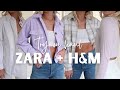 ZARA + H&M SPRING TRENDS HAUL 2021 | Eve DeMeester