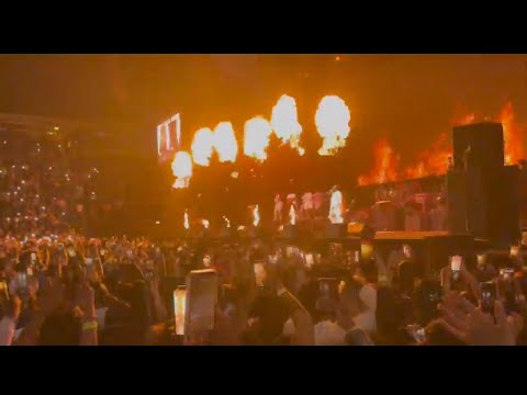 Burnaboy’s Grand Entrance at The Coko Festival, Manchester
