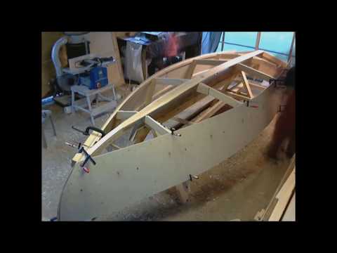 Sailboat building timelapse, 16footer, part 1 - YouTube