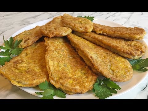 ОТБИВНЫЕ ИЗ БАКЛАЖАН Это Очень Просто и Невероятно Вкусно / Fried Eggplant