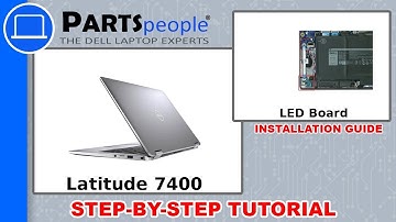 Dell Latitude 7400 (P100G001) LED Board How-To Video Tutorial