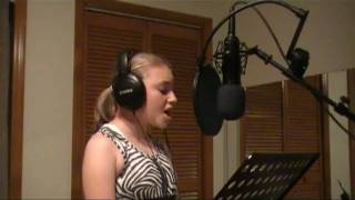 10 year-old Sophie Robitaille's Recording Session of Reflection.