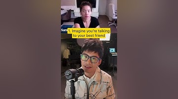 The 🔑 to sounding more natural on camera