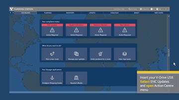 How to export ENC updates using V Drive
