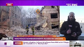 Guerre en Ukraine : de nouvelles zones civiles bombardées pendant la nuit