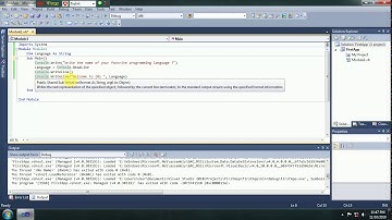Input Value from User in vb net