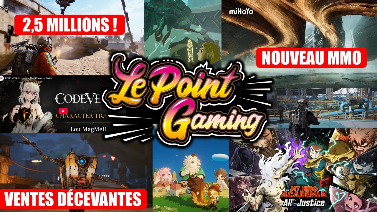ACTU GAMING (10/11): ARC RAIDERS, BORDERLANDS 4, HYRULE WARRIORS, MMO MIHOYO, MY HERO ACADEMIA