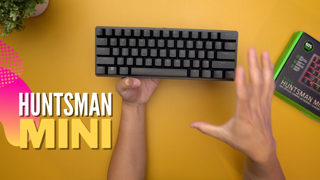 Razer Huntsman Mini Gaming Keyboard Unboxing - ASMR 