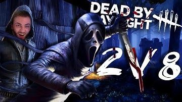 2v8 IS BACK IN DBD!!! | Dead by Daylight Live w/Friends