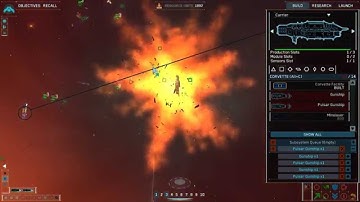 Homeworld Remastered | Intense Gameplay | Human vs 4 Excellent CPU players | DEATHRAT69