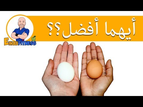 فيديو: كيف يختلف بيض الدجاج الأبيض عن البيض البني