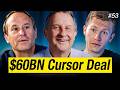 Cursor Acquired for $60BN | Anthropic Hits $1TRN in Secondary Markets &amp; Figma, Adobe, Canva Dead?
