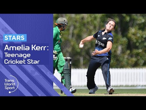 Amelia Kerr | New Zealand's Teenage Cricket Sensation | Trans World Sport