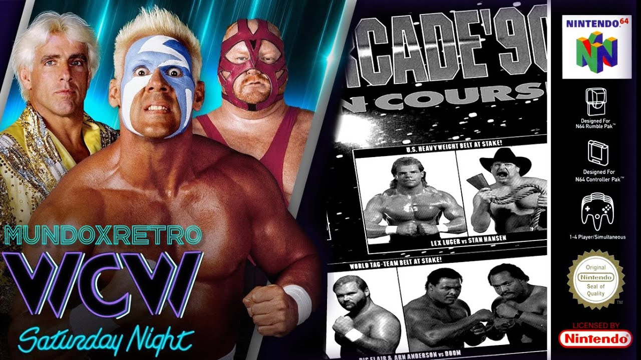 WCW Saturday Night (WM2K N64 mod) - COMPLETE Roster Reveal - Gameplay ...
