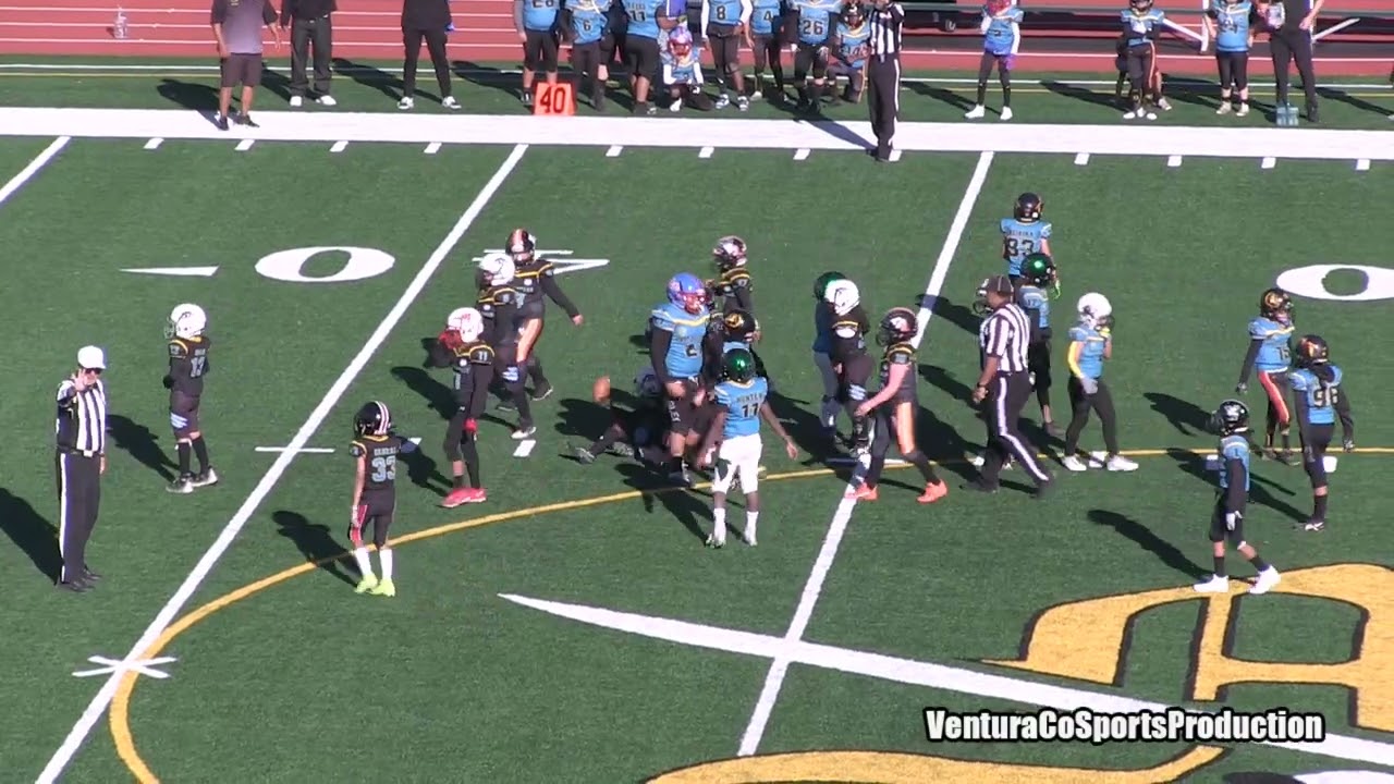 PYFL ALLSTAR 2023 - WEST V EAST - PEEWEE - MOORPARK HS - 12/2/2023