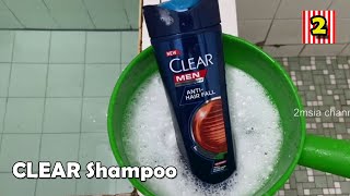 Anti Hair Fall Shampoo Clear For Men Unboxing and Test