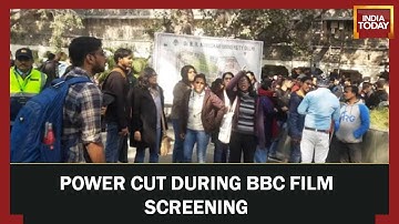 BBC Documentary On PM Modi: Power Cut At Delhi