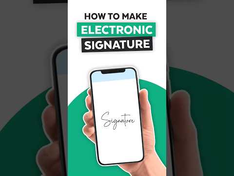 Video: Er en elektronisk signatur en original signatur?