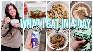WHAT I EAT IN A DAY | HEALTHY & EASY MEALS | MORE WITH MORROWS by More With Morrows 14,921 views 1 year ago 13 minutes, 53 seconds