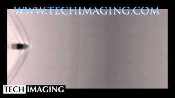 High Spee Camera Video - Bullet flight using schlieren