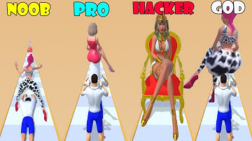 NOOB vs PRO vs HACKER vs GOD - I Am The Queen
