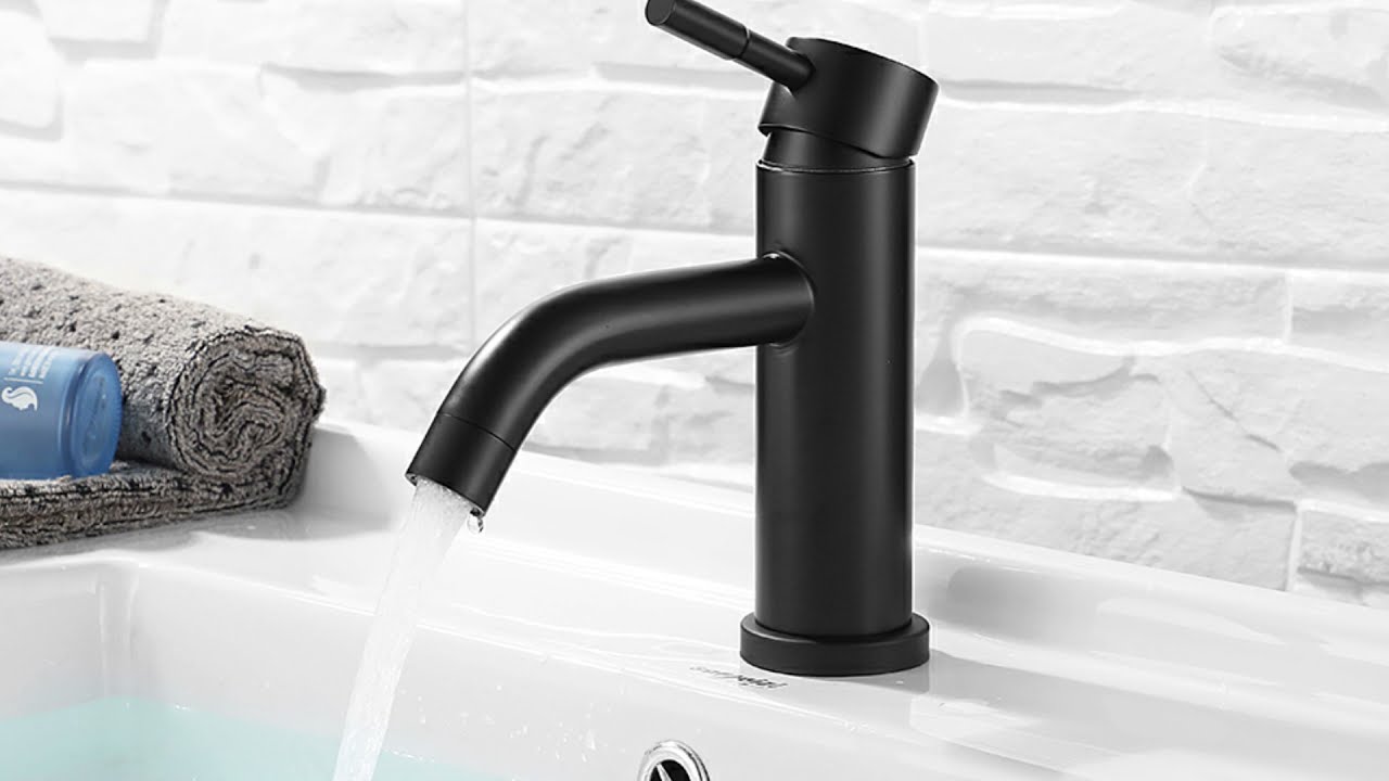 Matte Black basin faucet tap