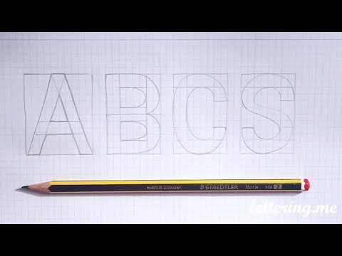 Video: Cómo Escribir Letras Grandes
