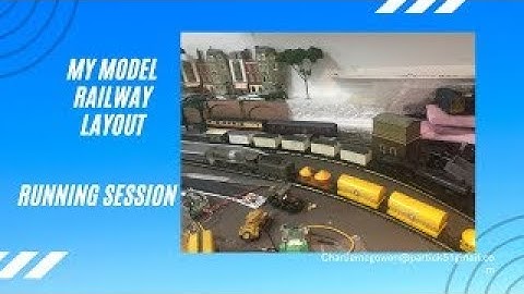 My Model Railway Layout - Running Session