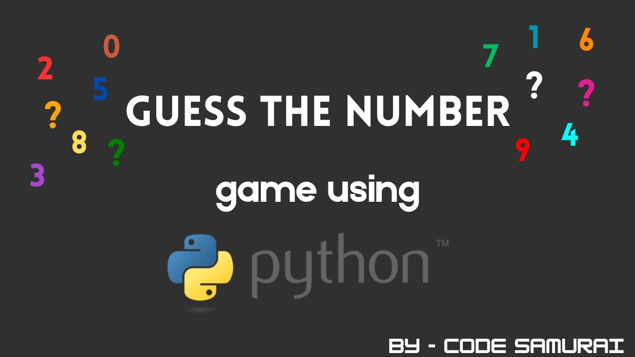 How to make a Guess The Number game in python - YouTube