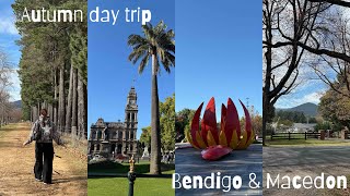 Autumn days in Australia🍂 (Taking a day trip to Bendigo and Macedon in Victoria and exploring)