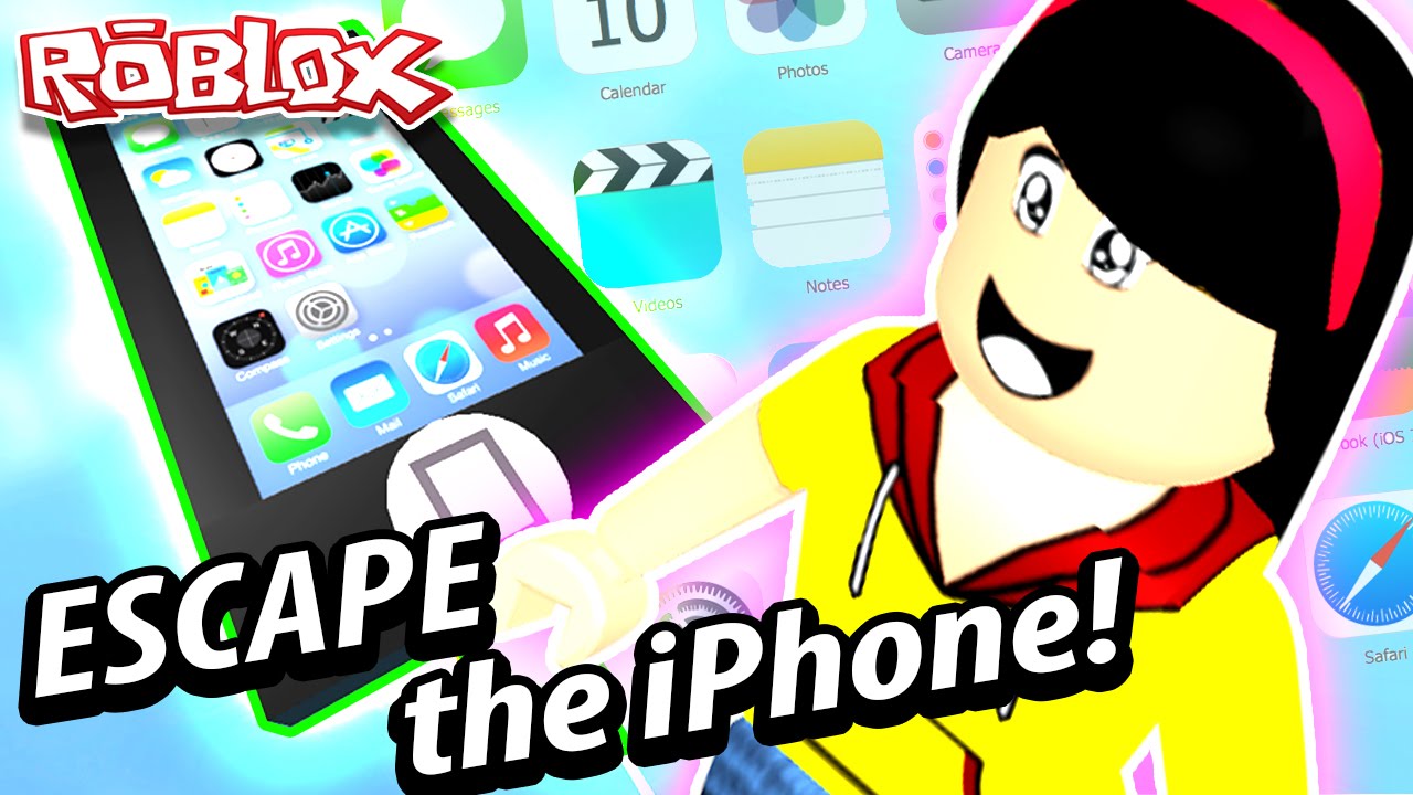 Roblox Escape The Iphone Obby Which App Are You Fun - dollastic roblox meepcity l school youtube