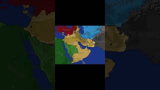Middle East Battle Royale #countryball #war #history #viral #battle #mapping #empire #whatif
