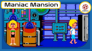 Maniac Mansion "Full Game" | Speedrun [Amiga]
