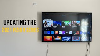 How to update a 2021 Vizio V series