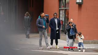 Michael Strahan and girlfriend Kayla Quick seen with a pal in NYC Details