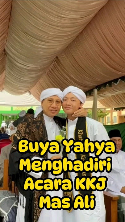Mengharukan ❤ Buya Yahya Menghadiri Acara KKJ Mas Ali - #buyayahya #albahjah