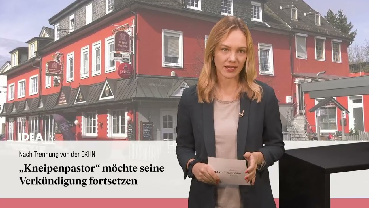 IDEA TV 15 03 22 - Friedensethik in Kirche - Kneipenpastor