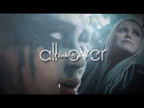 Clarke and Lexa ;; when it's all over